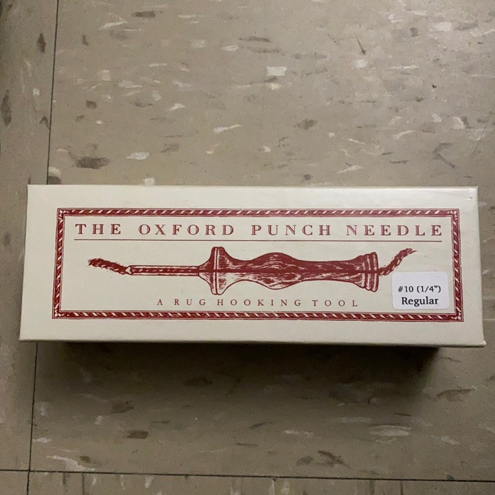 Oxford punch needle #10